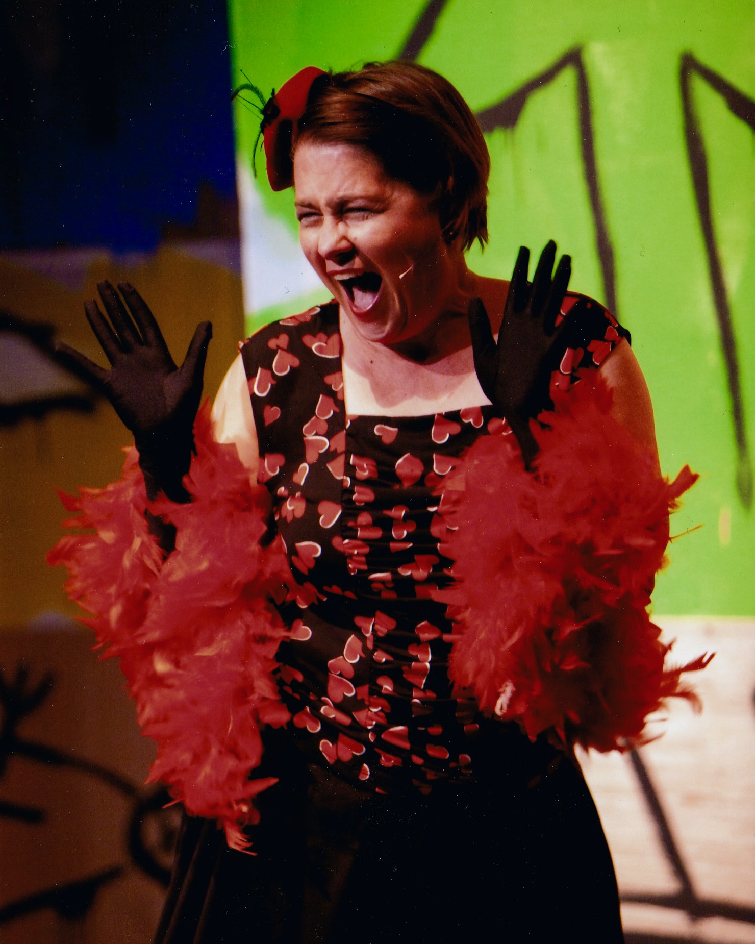 Deborah Joves performing in a Bay Area stage production
